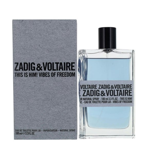 Zadig & Voltaire This Is Him Vibes of Freedom Eau de Toilette Spray for Him 100ml