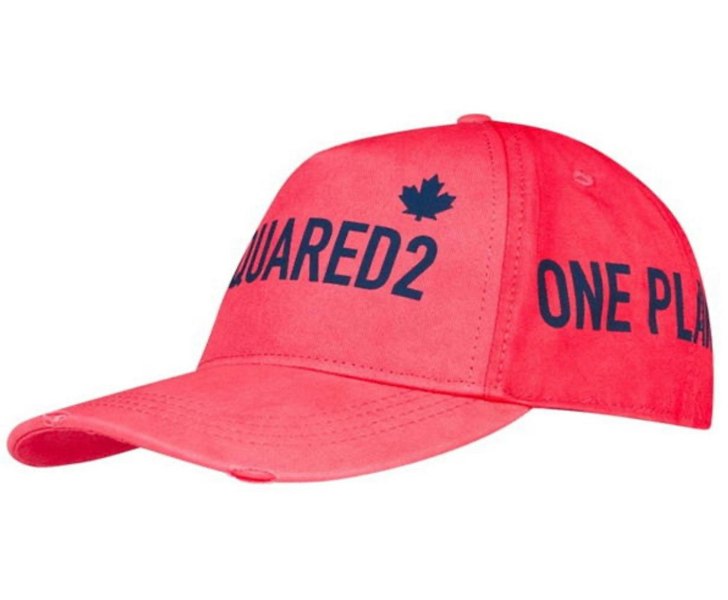 Dsquared2 One Planet Logo Cap - Red