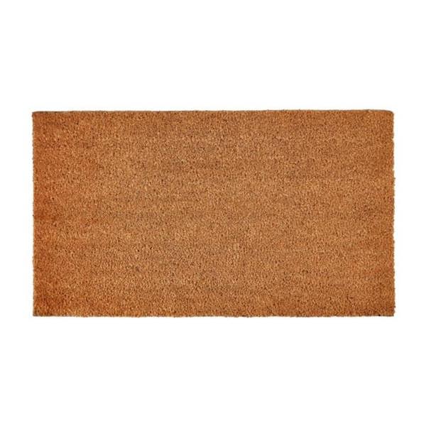 Groundsman Natural Coco Coir Door Mat - Brown - 