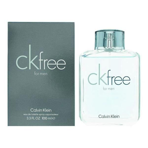 Calvin Klein ck Free For Men 100ml Eau De Toilette EDT Spray For Him