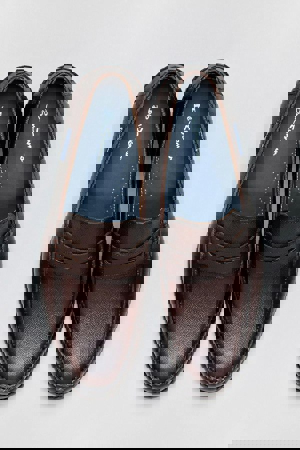 Ben Sherman Hester Leather Men's Brown Loafers