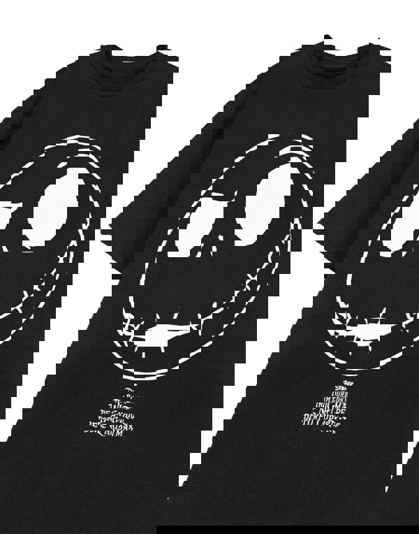 Disney The Nightmare Before Christmas Unisex Black Adults Jack Short Sleeved T-Shirt