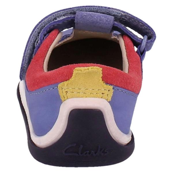 Clarks Girls Clarks Casual T-Bar Shoes Noodle Bright T