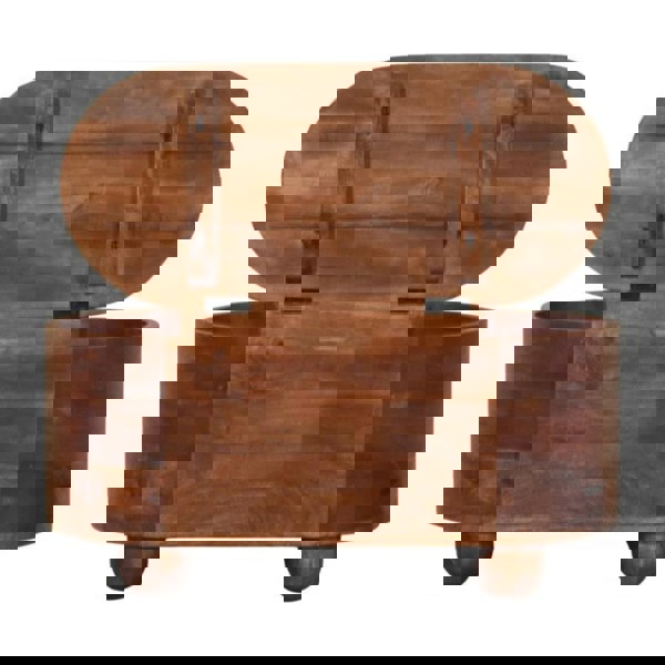 Artisan Furniture Solid Wood Curva Storage Trunk