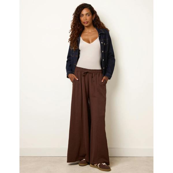 Blue Vanilla Wide Leg Trousers