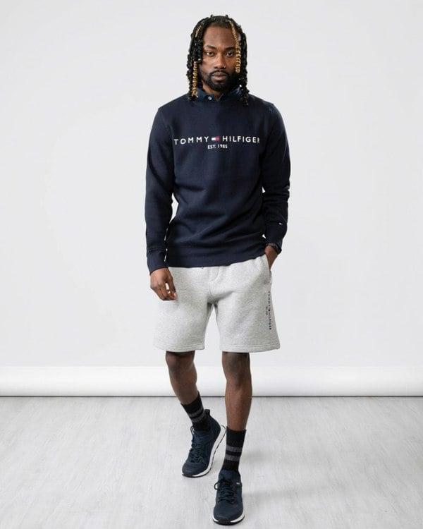 Tommy Hilfiger Tommy Logo Mens Sweatshirt - Desert Sky