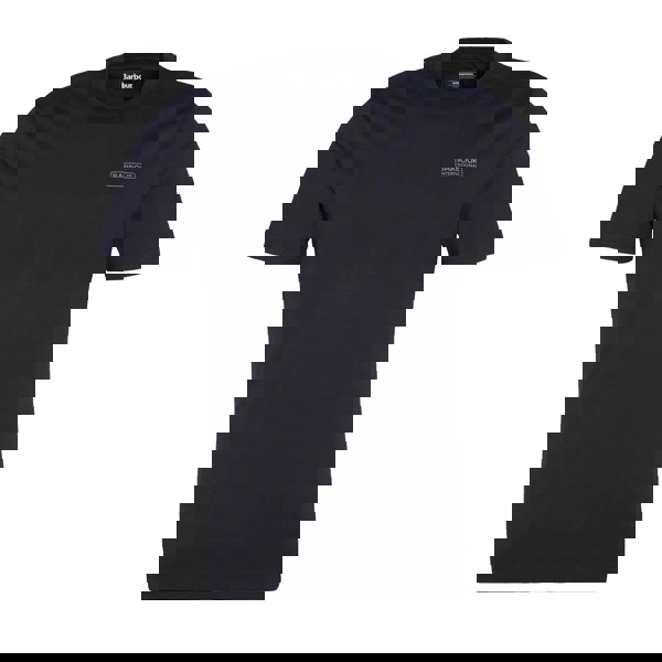 Barbour International Small Logo T-Shirt Black/Pewter