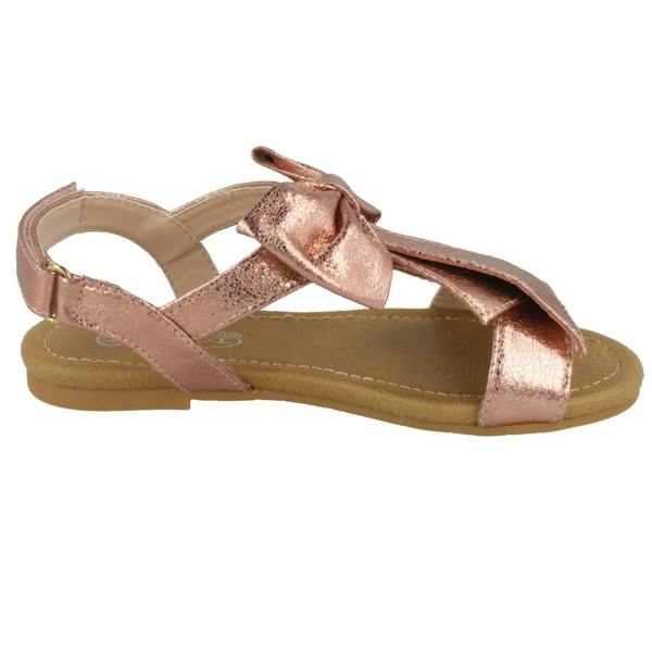 Spot On Girls Spot On Bow Trim Sandals