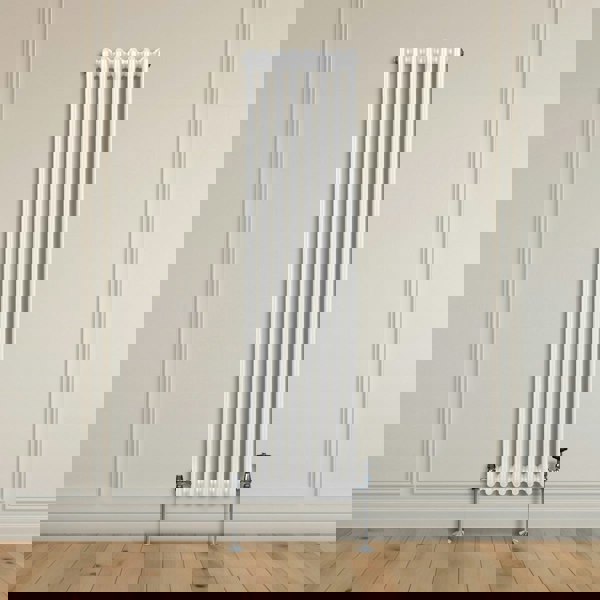 Monstershop Traditional 3 Column Radiator - 1800 x 382mm - White