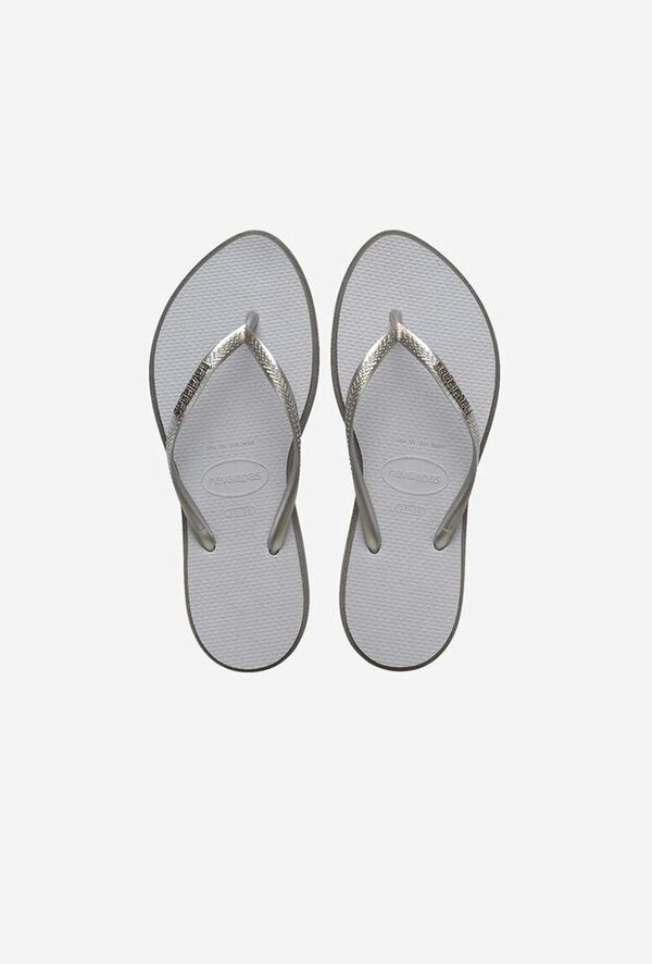 Havaianas Women's Slim Point Flip Flops - Light Grey