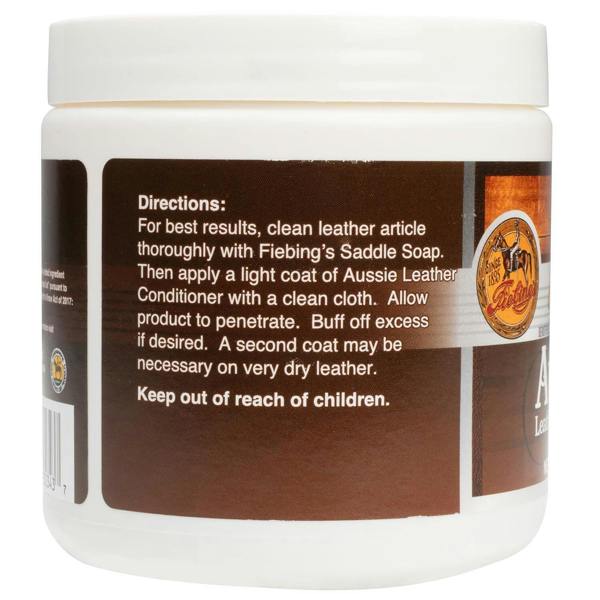 Fiebing's Aussie Leather Conditioner - Heavy Duty Weather Protection 14oz