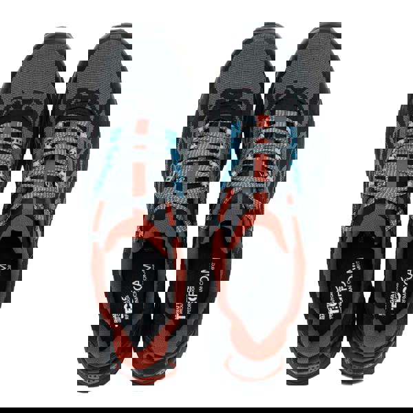 Regatta Mens Cruize Logo Shoes - Dark Storm/Brick - 