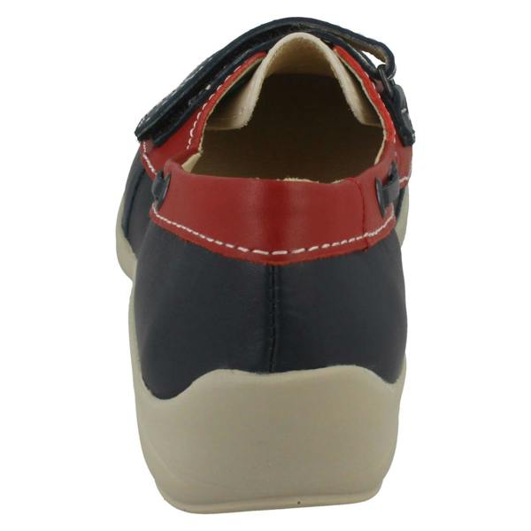 DB Shoes Ladies Easy B Flat Loafer Style Shoes - Elizabeth