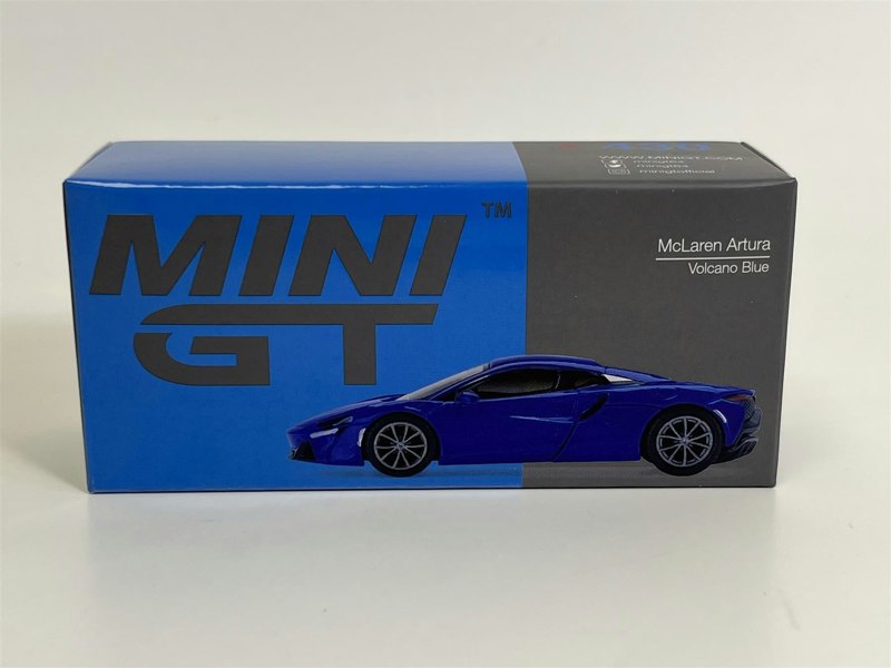 Mini GT McLaren Artura Volcano Blue RHD 1:64 Scale MGT00430R