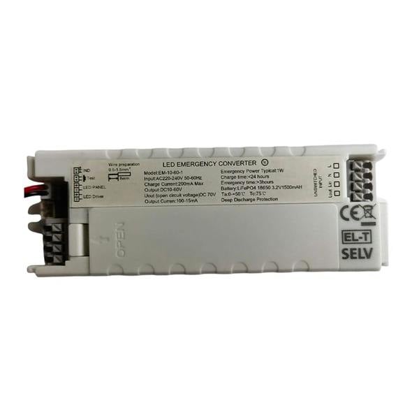 ENER-J Plug and Play Emergency Module (T564), Compatible with T561 LED Bulkhead