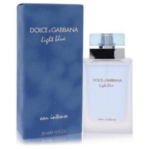 Dolce & Gabbana Light Blue Eau Intense 50ml Eau De Parfum EDP Spray For Her