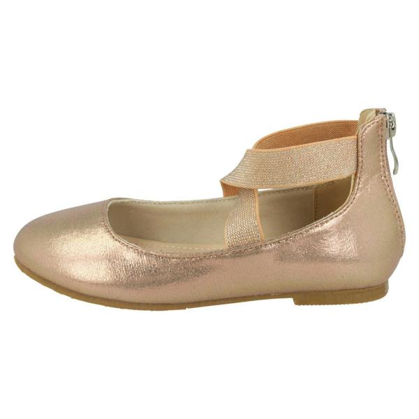 Spot On Girls Spot On Crossed Strap Ballerinas