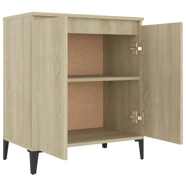 Berkfield Sideboard Sonoma Oak 60x35x70 cm Engineered Wood