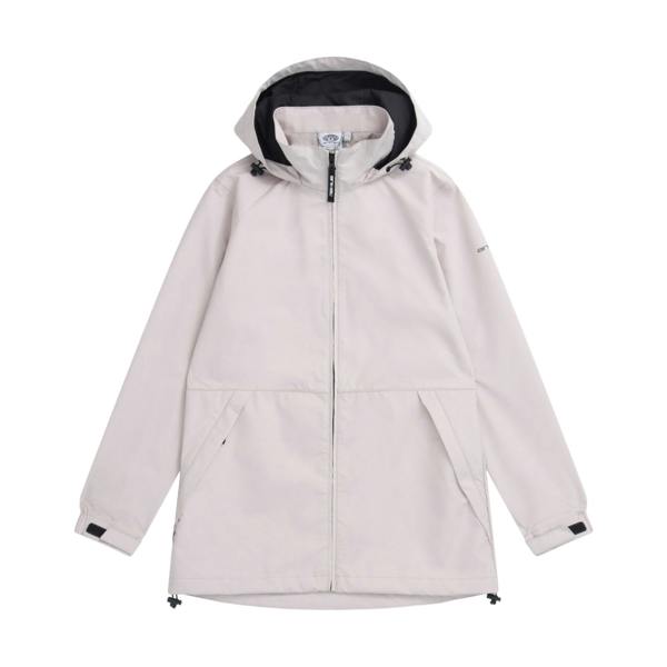 Animal Womens/Ladies Pace Packable Waterproof Jacket - Light Beige - 