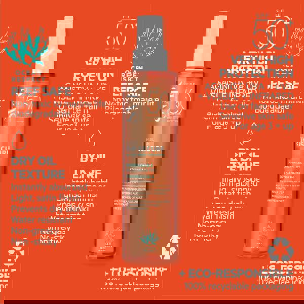 SVR Sun Secure SPF50 Dry and Nourishing Oil Spray 200ml - Additional 4