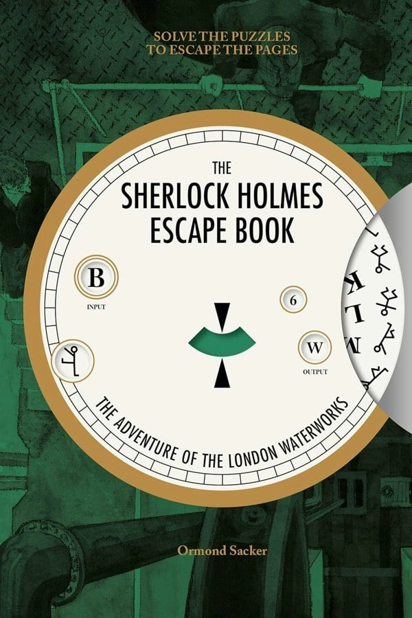 Sherlock Holmes Escape Book 5 Books Set London Waterworks, British Museum, Analytical Engine & more