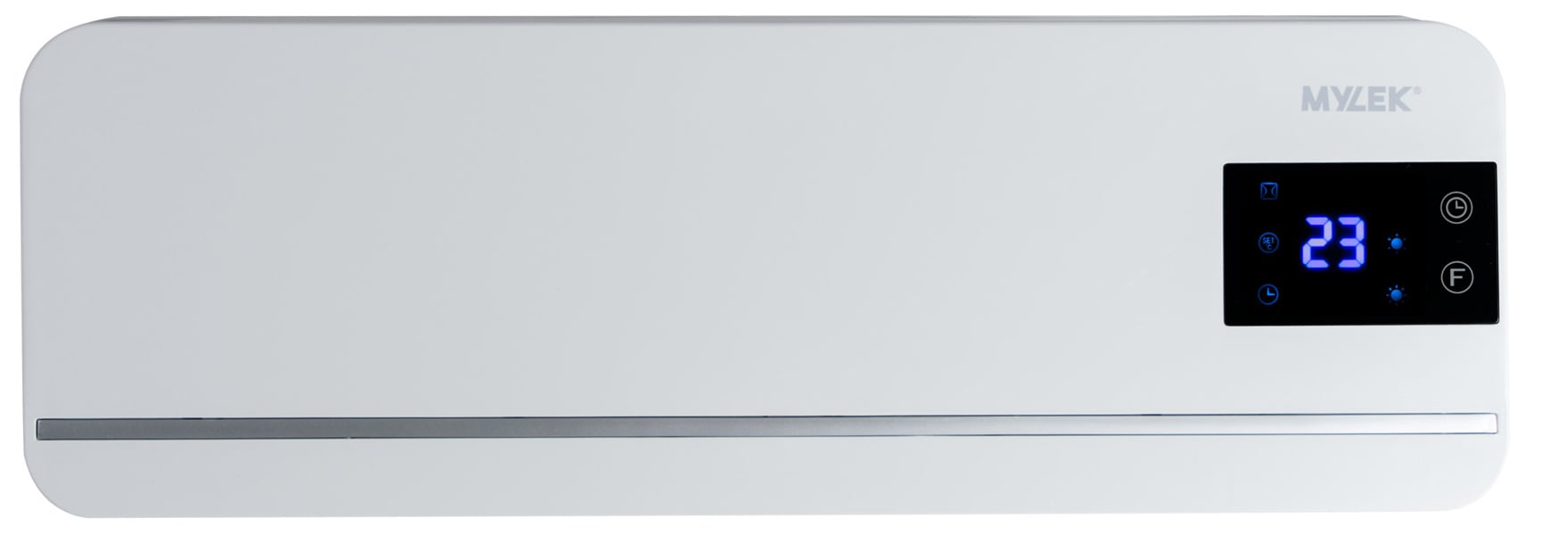 MYLEK Electric 2kW OverDoor Fan Heater Air Curtain & Cooling Fan LED Display
