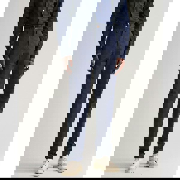 GANT Mens Regular Fit Twill Chinos - 410 Marine