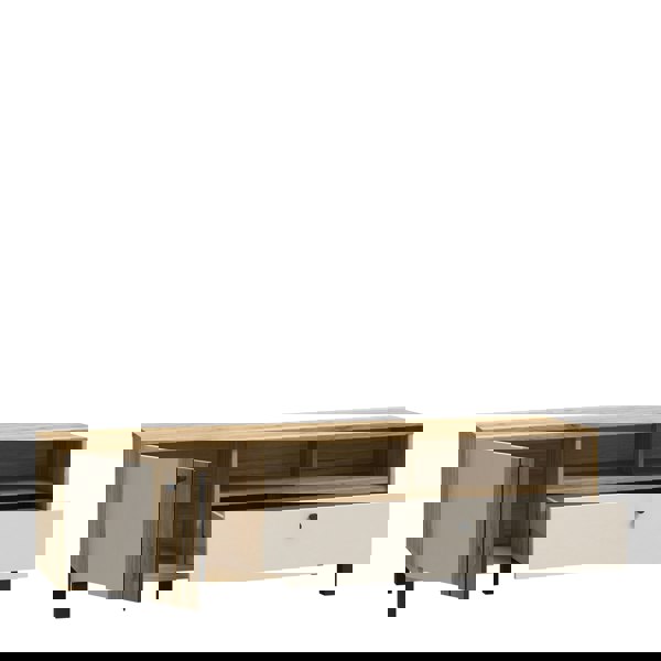 Furniture To Go Grafton TV Unit in Cream and Oak