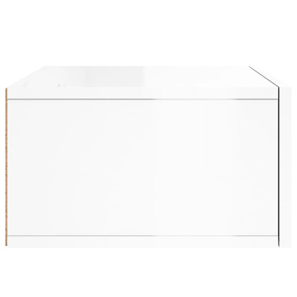 Berkfield Wall-mounted Bedside Cabinets 2 pcs High Gloss White 35x35x20 cm