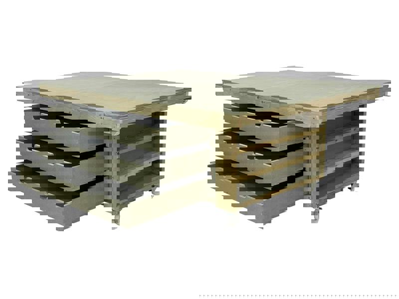 Arbor Garden Solutions Art/craft table, project workbench with storage V.4