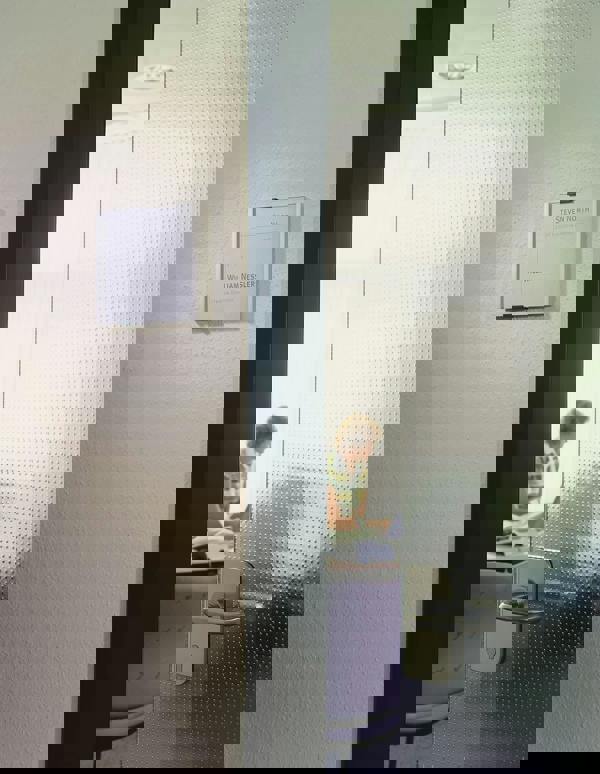 Durable Anodised Aluminium Door Sign Holder Wall Mounted Frame | A3