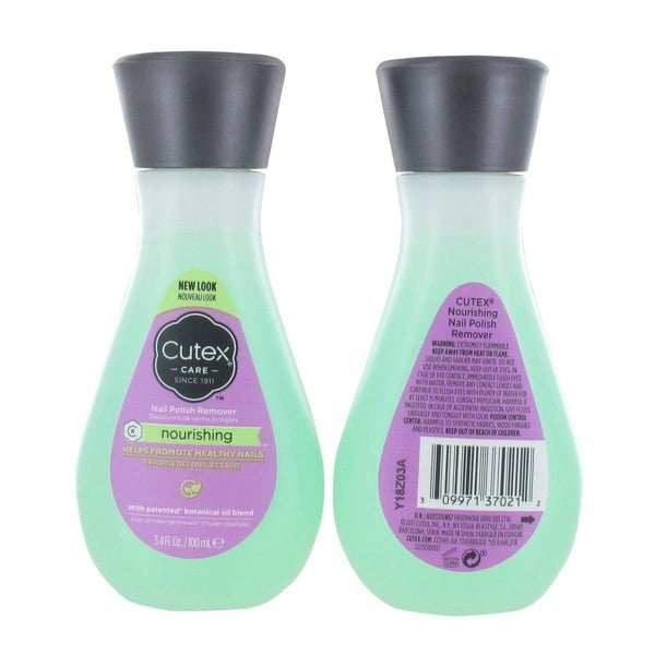 Cutex Nourishing Nail Polish Remover 100ml
