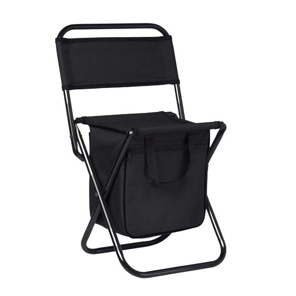 MidOcean Sit & Drink Folding Chair - Black - 