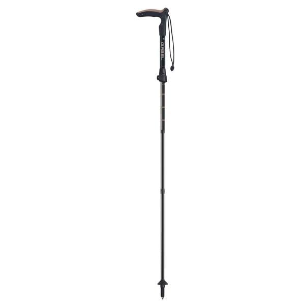 Gabel Trekking Poles Explorer Wired FL XTL Black FoldingTelescopic