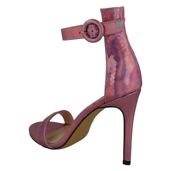 Spot On Ladies Spot On High Heel Sandals F10914