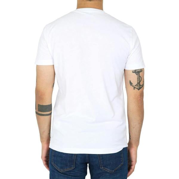 Diesel Unisex Adult Industry Denim Division Logo T-Shirt - White - 