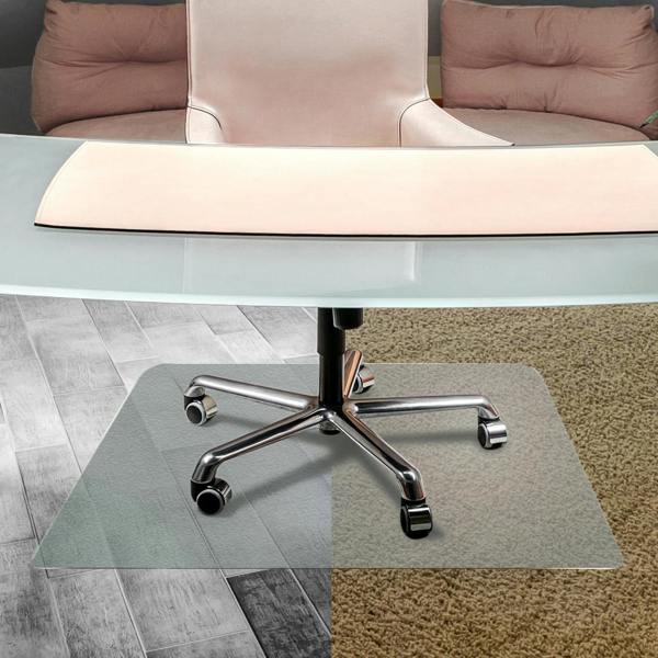 Floortex Cleartex® Unomat Anti-Slip Chair Mat Hard Floors and Carpet Tiles - 116 x 150cm