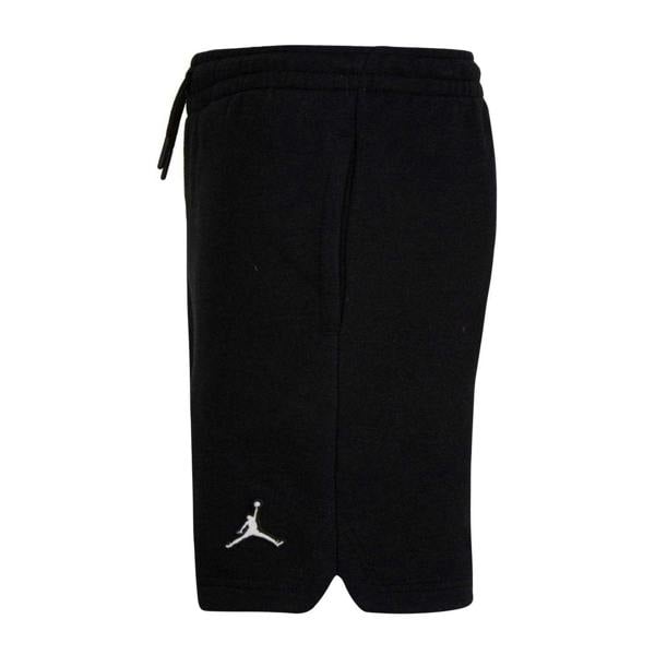 Nike Boys Air Jordan Fleece Regular Shorts - Black/White - 