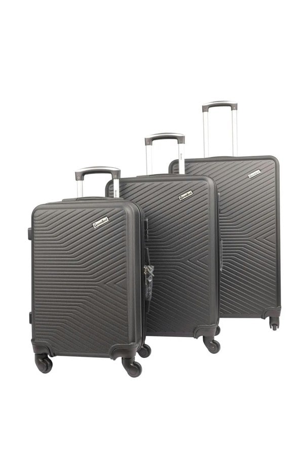 Groundlevel Infinity Hard Shell 3 Piece Luggage Set