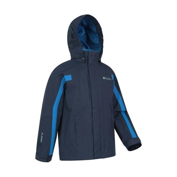 Mountain Warehouse Childrens/Kids Samson II Waterproof Jacket - Navy - 