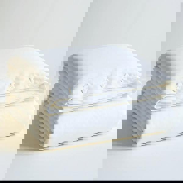 Ethical Bedding Cool & Crisp Duvet Cover in White (Organic Cotton)