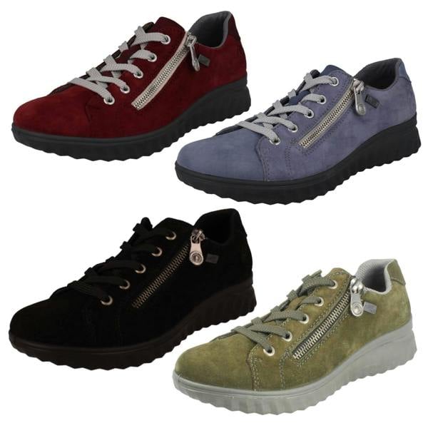 Rieker Ladies Rieker-Tex Water Resistant Casual Shoes 59000