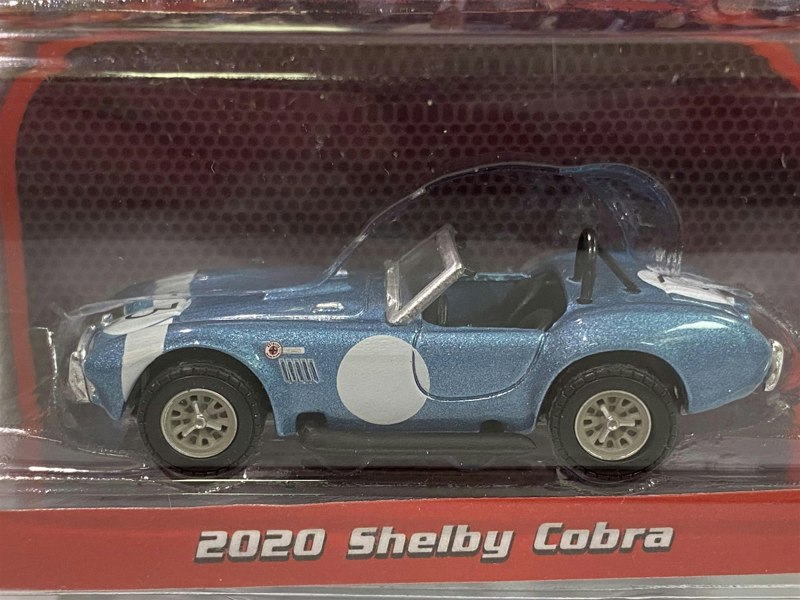 2020 shelby cobra blue metallic 1:64 scale greenlight 37230b