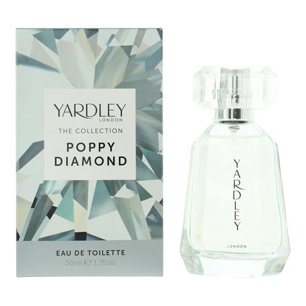 Yardley The Collection Poppy Diamond Womens Eau de Toilette 50ml Fragrance