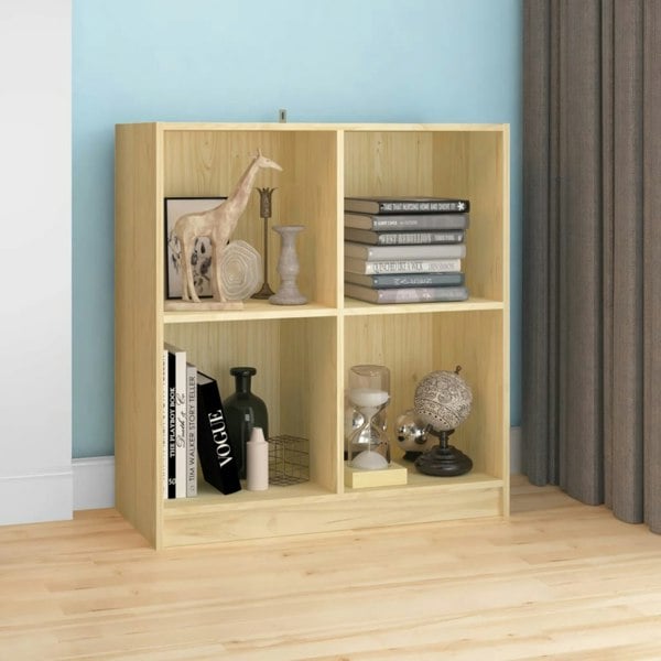 Berkfield Sideboard 70x33x76 cm Solid Pinewood