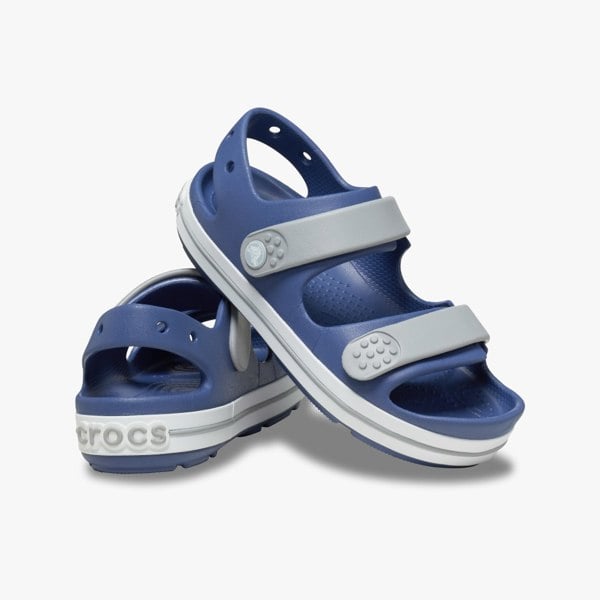Crocs 209423-45O KIDS CROCBAND CRUISER Sandals Bijou Blue/Light Grey