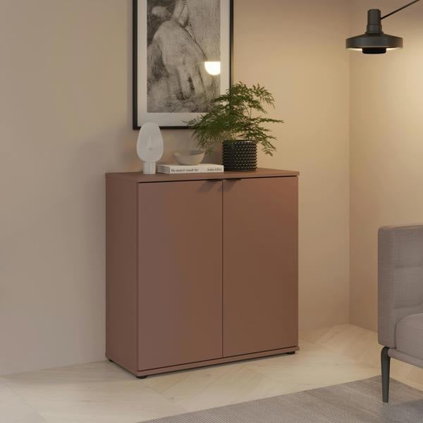 Furniture To Go Ganymede 2 Door Cupboard in Terracotta