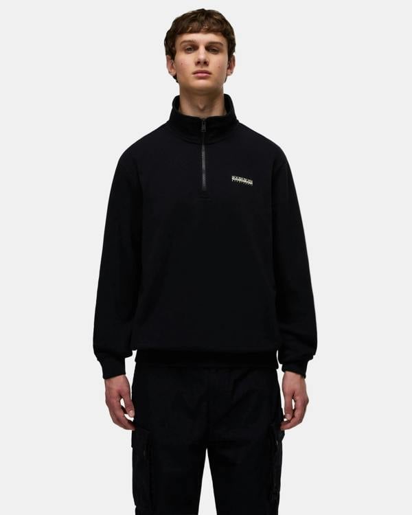 Napapijri Yupik 6 Full Zip Mens Fleece Hoodie - Black Beauty 941
