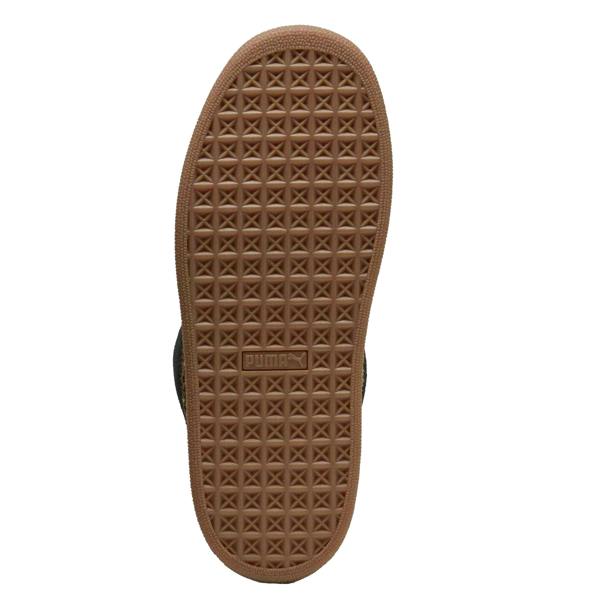 Puma Womens/Ladies XL Leo Leopard Print Suede Trainers - Black/Brown - 