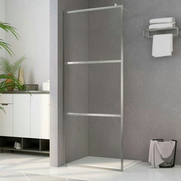 Berkfield Walk-in Shower Wall with Clear ESG Glass 90x195 cm